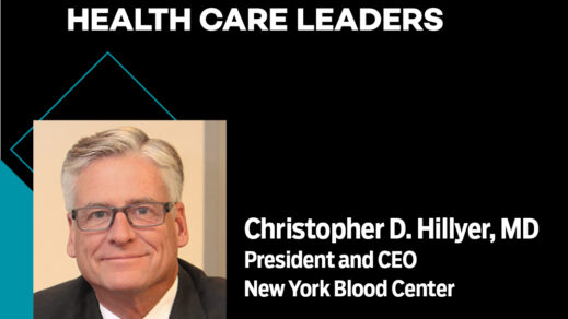 Dr. Hillyer Recognized in 2022 Notable Health Care Leaders Edition of Crain’s New York Business