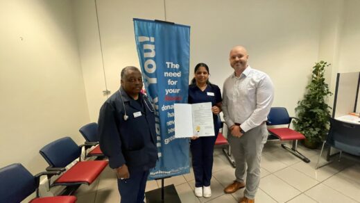 NEW JERSEY BLOOD SERVICES RECEIVES PROCLAMATION FROM GOVERNOR FOR NATIONAL BLOOD DONOR MONTH
