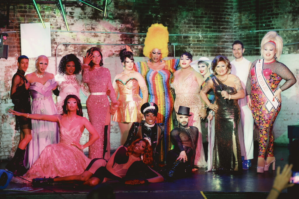 A group of famous NYC-based Drag Queens