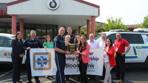 Blood Bank of Delmarva Launches New Whole Blood Program with Emergency Medical Services Paramedics in Sussex and New Castle Counties