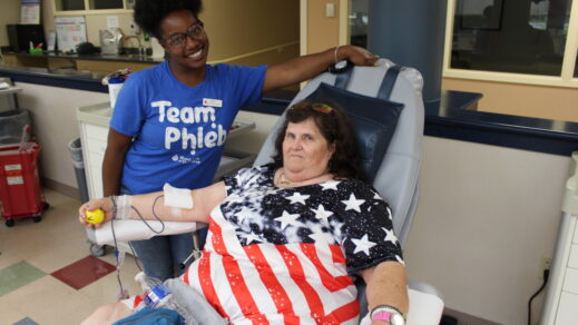 Thank you for donating on the Fourth of July holiday, a critical period for collecting blood
