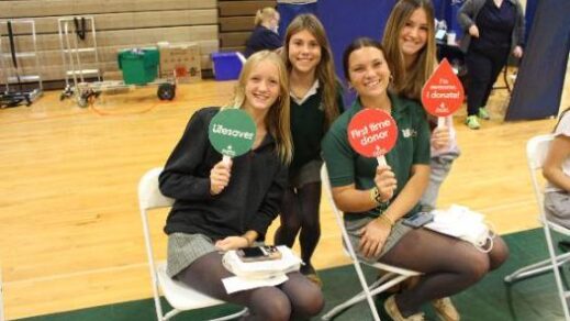 Saint Mark’s High School books 63 appointments at busy fall semester blood drive