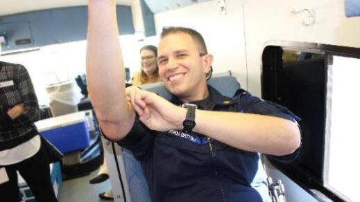 Sussex County Paramedics book 31 appointments, including 7 low titer type O whole blood units
