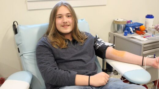 Benjamin Parsons joins the ranks of BBD 16-year-old donors, a new initiative