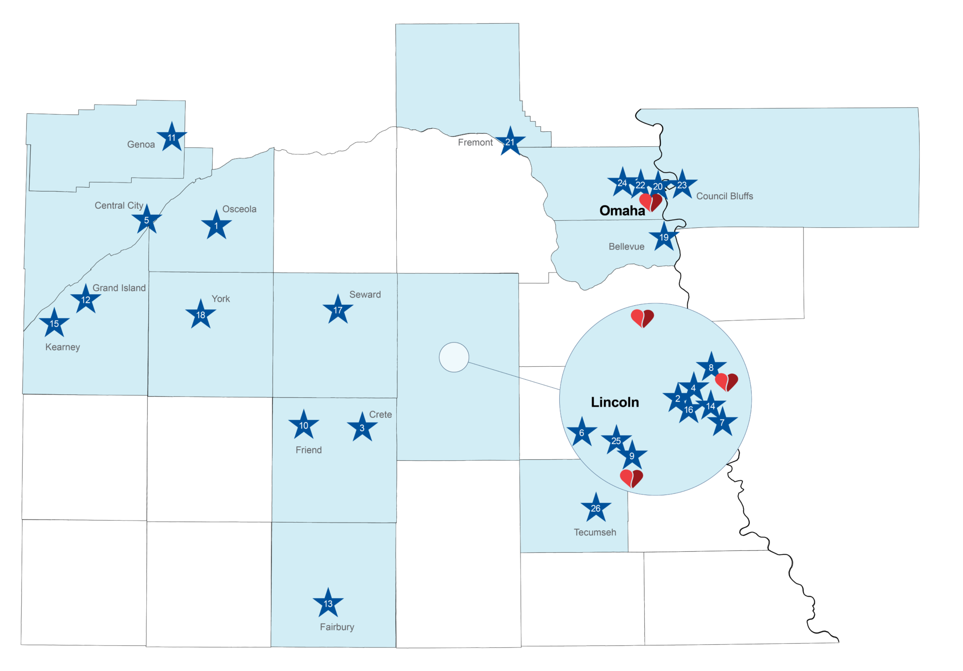 Who We Serve - Nebraska Community Blood Bank (NCBB)